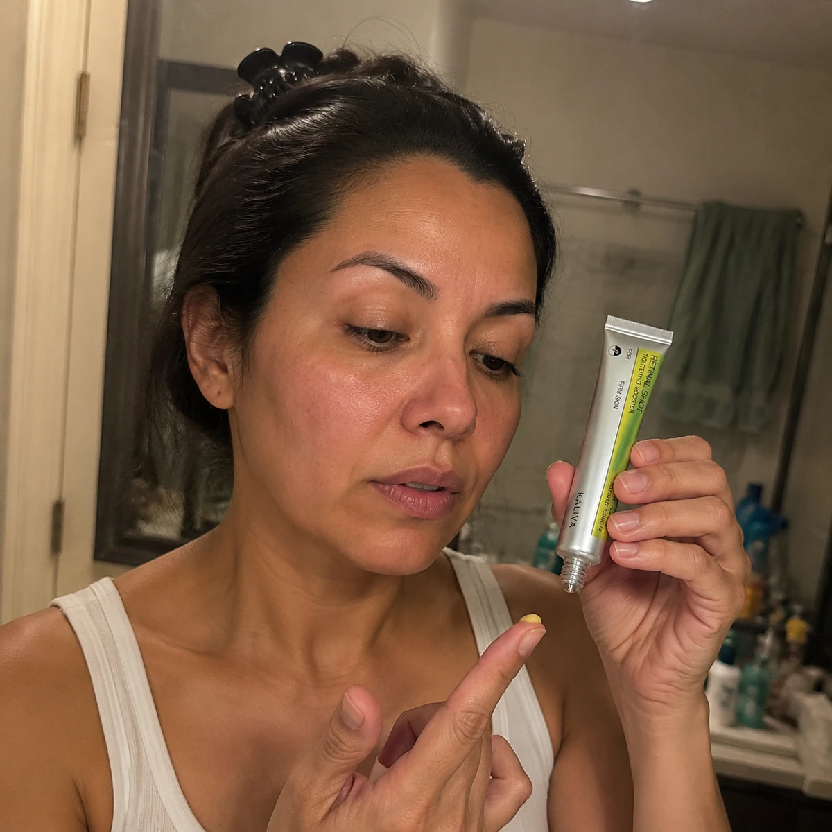 Kaliva Booster Reafirmante con Retinal 0.1% | Tratamiento Nocturno | Líneas y Poros | 15 ml