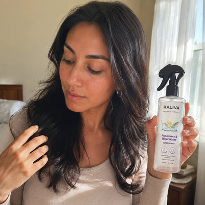 Kaliva Agua de Romero y Agua de Arroz | Extracto 100% Natural | Cabello Suave y Sedoso | 200 ml