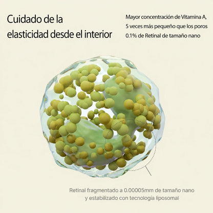 Kaliva Booster Reafirmante con Retinal 0.1% | Tratamiento Nocturno | Líneas y Poros | 15 ml