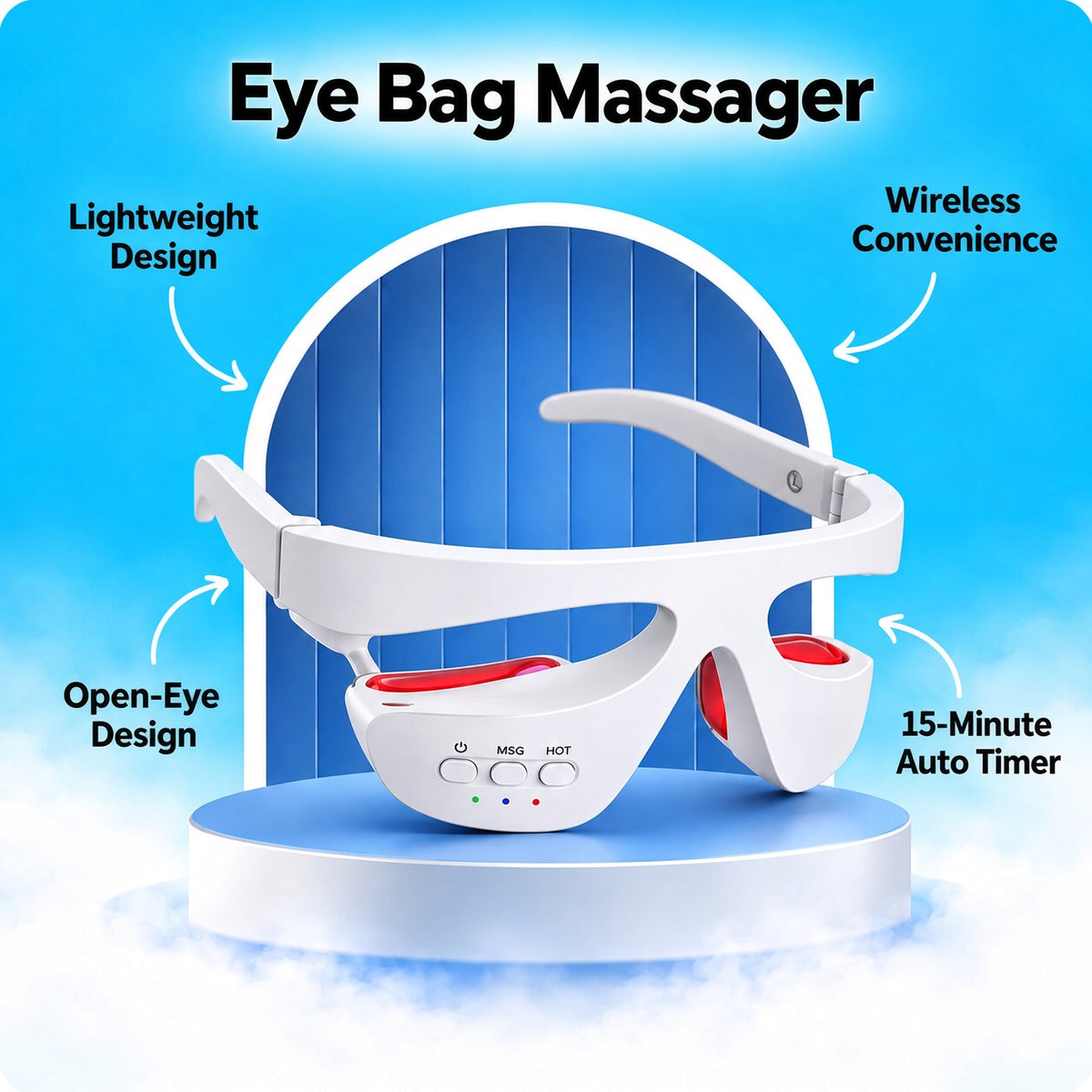 EMS Eye Bag Massager